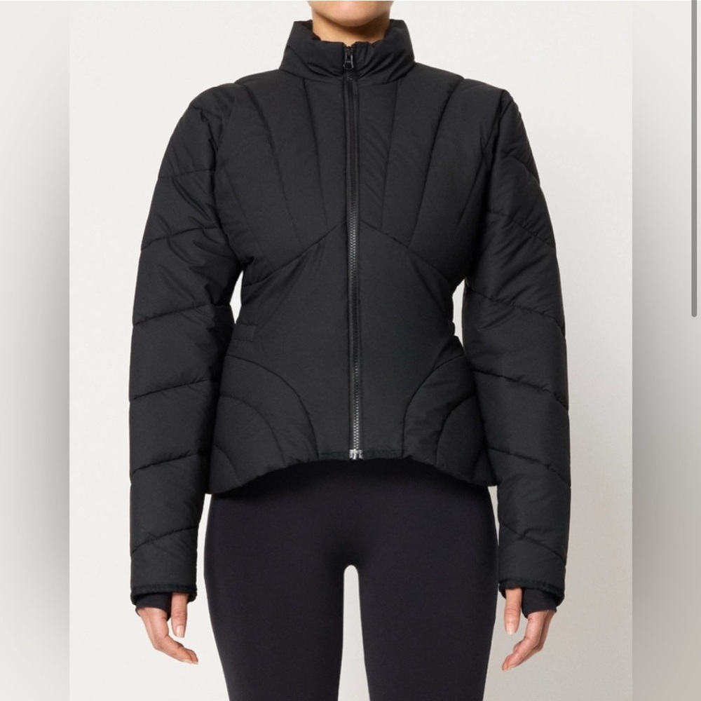 Women's Black Puffer Jacket